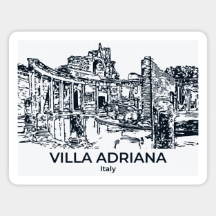 Villa Adriana - Italy Magnet